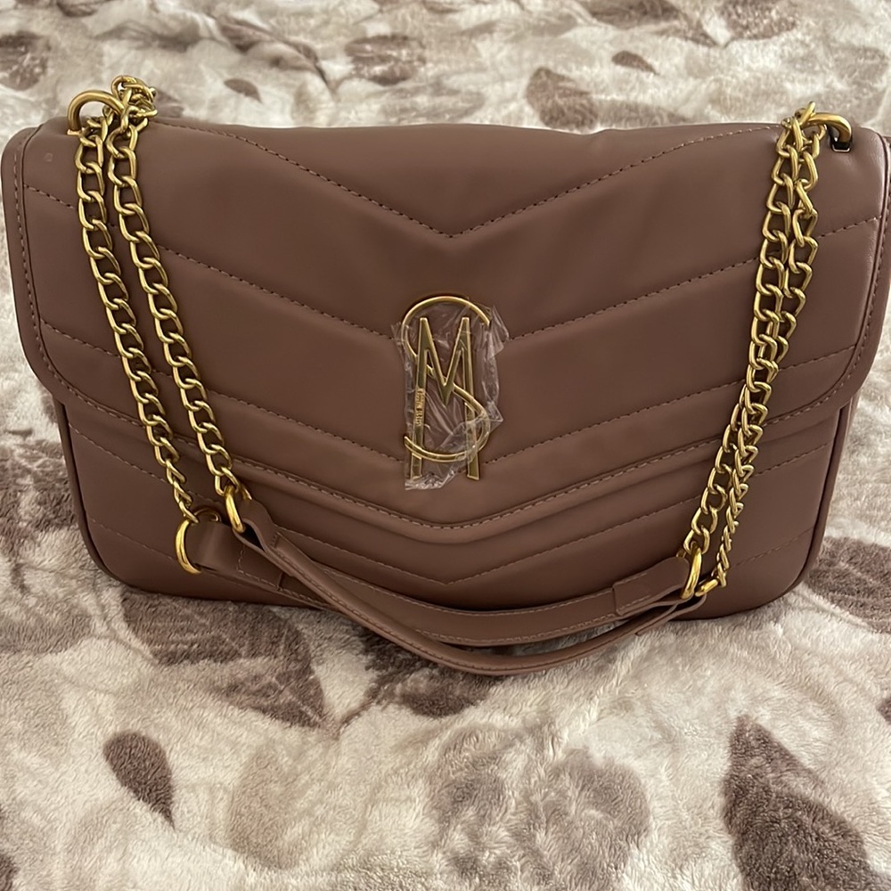 Steve Madden Taupe Bag - Picture 1 of 5